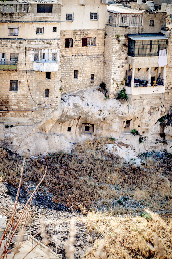 First Temple Tombs under Silwan 