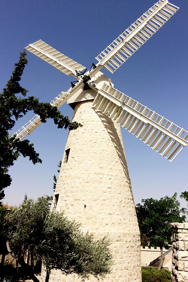 Montefiore's Windmill in Jerusalem