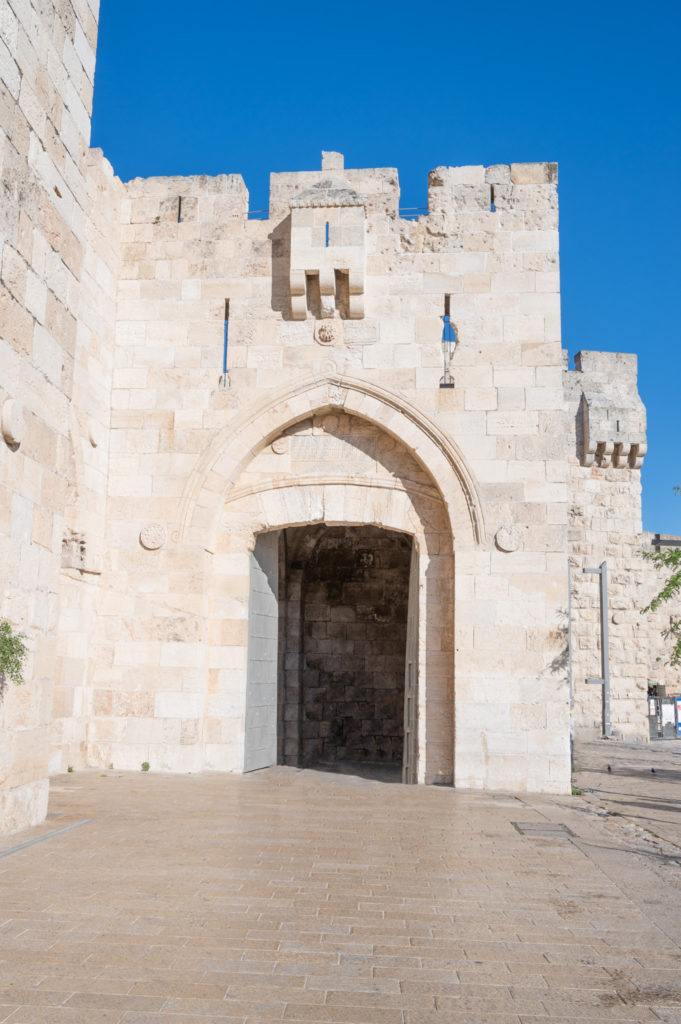Jaffa Gate from Jaffa Road