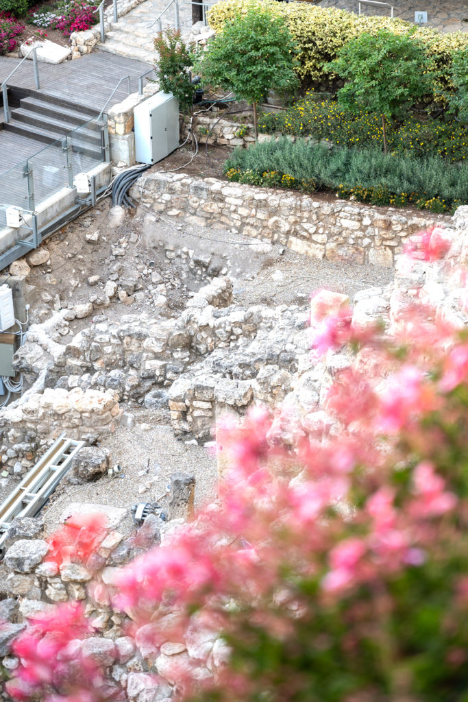 Ruins of the Royal Quarter in the City of David