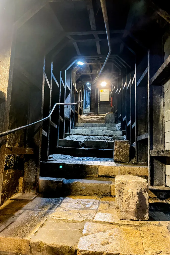 Stepped Streets on the Herodian Road in the City of David